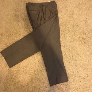 Banana Republic Tailored Slim Fit Brown Slacks